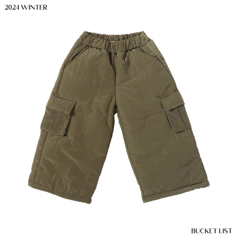 Bucket List - Korean Children Fashion - #Kfashion4kids - Snow Cargo Pants - 2