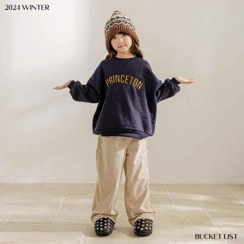 Bucket List - Korean Children Fashion - #childofig - Princeton Sweatshirt - 7