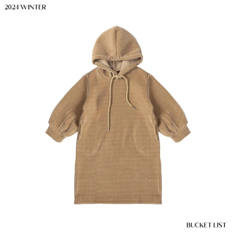 Bucket List - Korean Children Fashion - #childofig - Hooded One-piece - 11