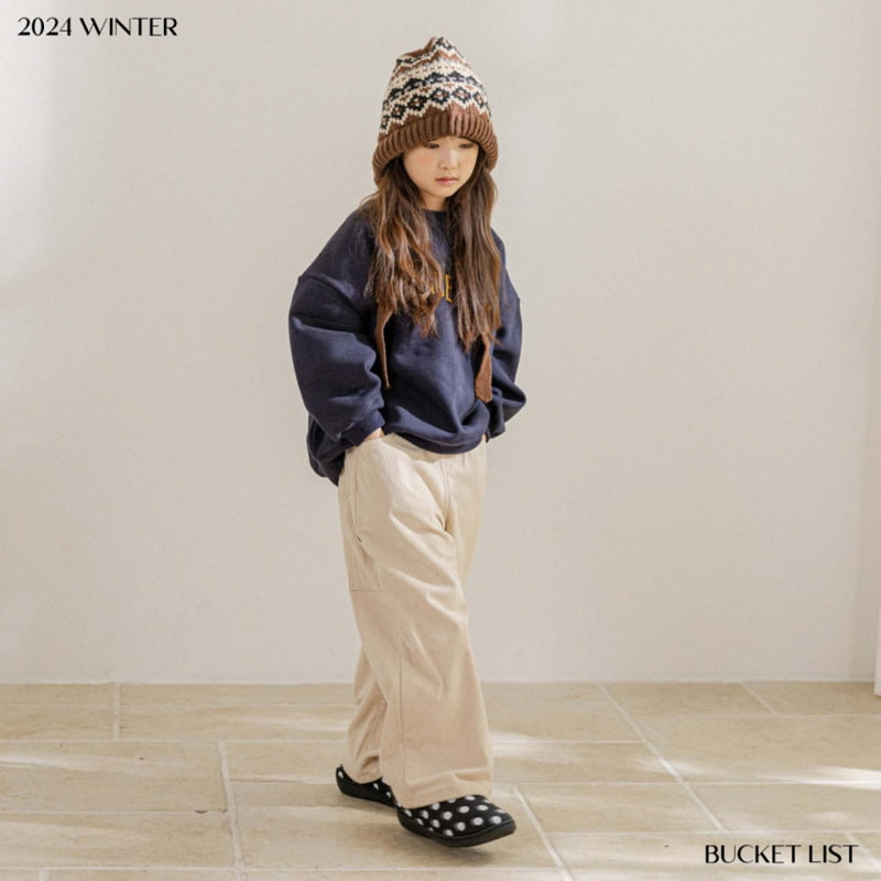 Bucket List - Korean Children Fashion - #childrensboutique - Corduroy Carpenter Pants - 7