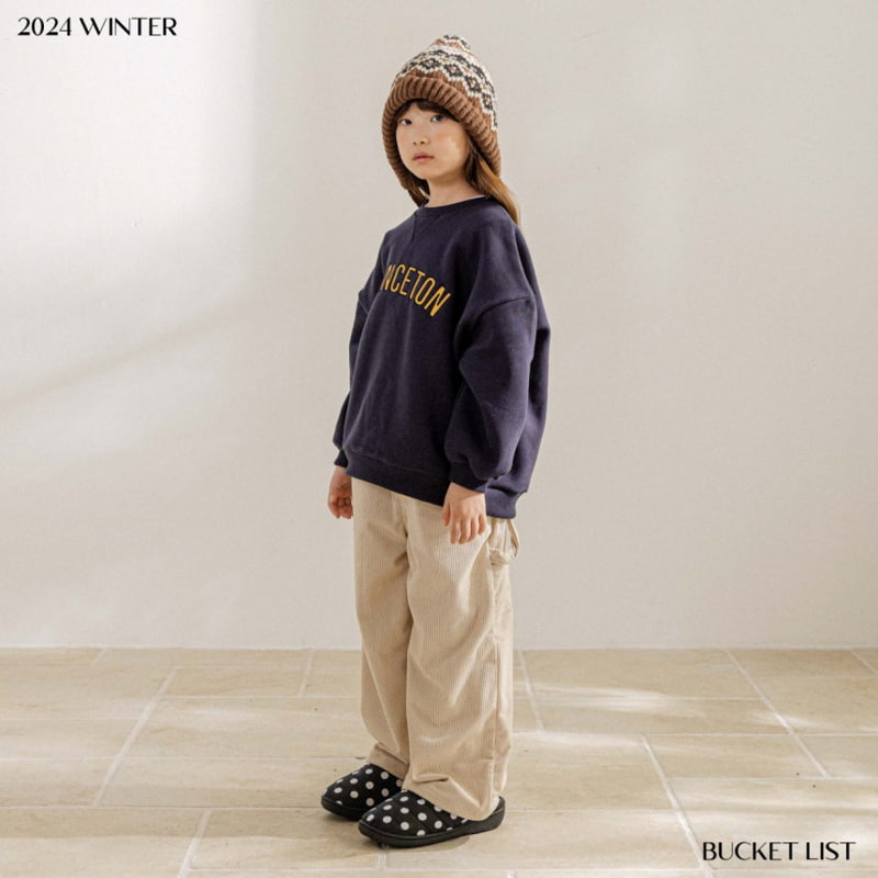 Bucket List - Korean Children Fashion - #designkidswear - Princeton Sweatshirt - 9