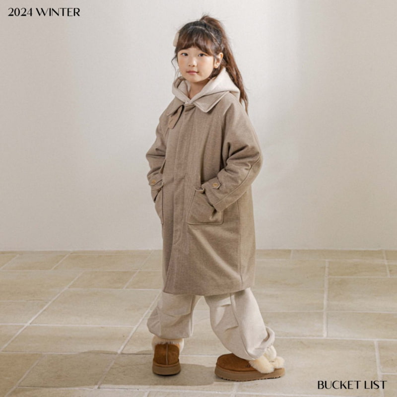 Bucket List - Korean Children Fashion - #designkidswear - Herringbone Coat - 7