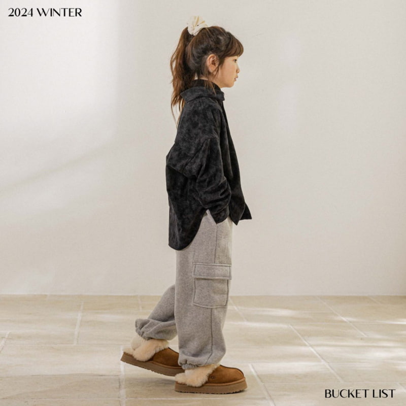 Bucket List - Korean Children Fashion - #discoveringself - Cargo Jogger Pants - 3