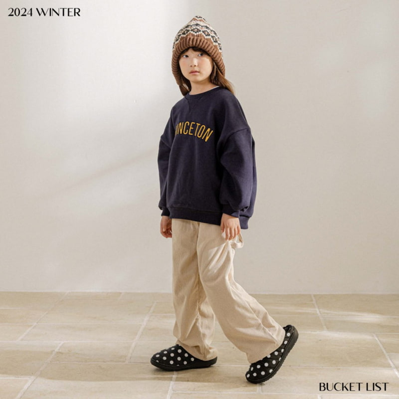 Bucket List - Korean Children Fashion - #discoveringself - Princeton Sweatshirt - 10