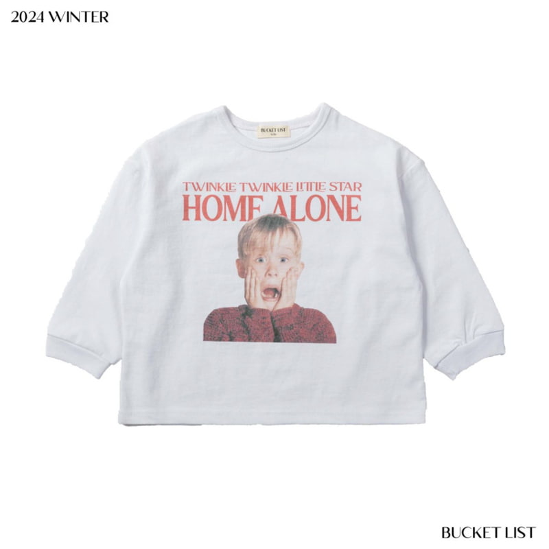 Bucket List - Korean Children Fashion - #discoveringself - Home Alone Tee - 2