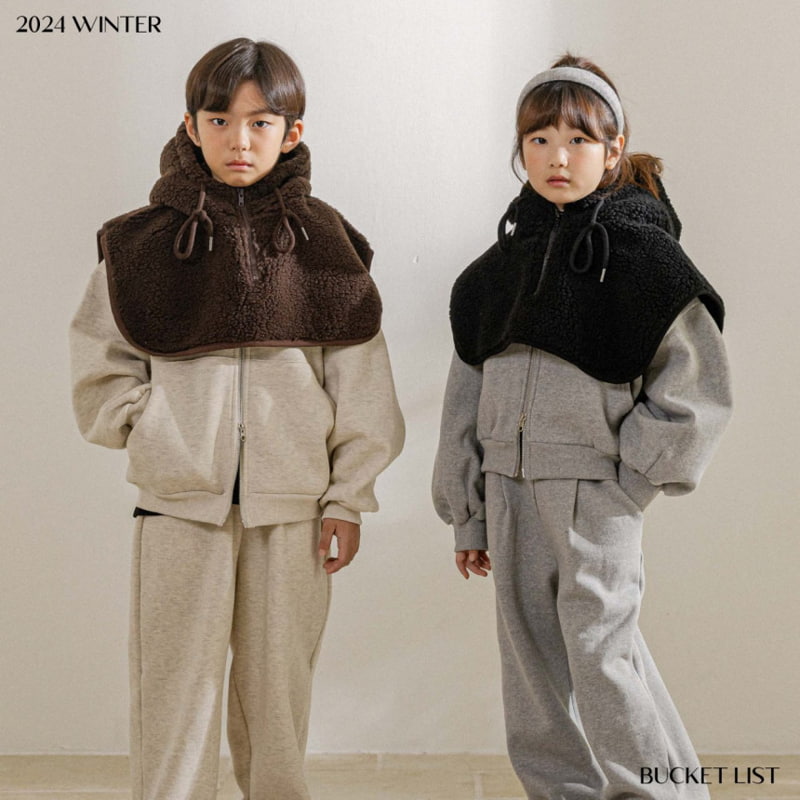 Bucket List - Korean Children Fashion - #fashionkids - Dumble Hood Poncho - 11