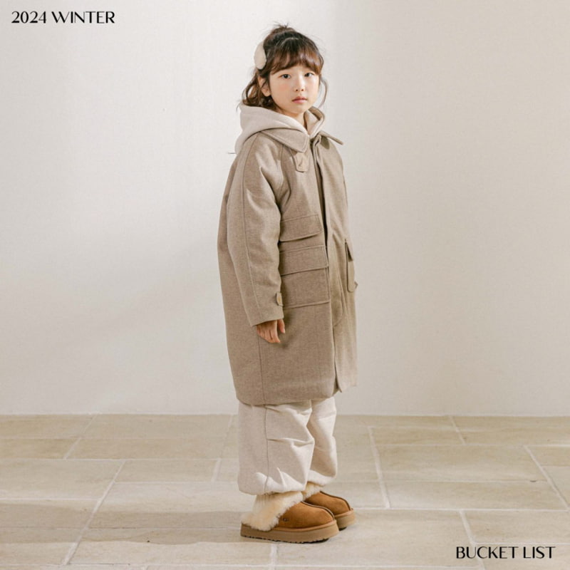 Bucket List - Korean Children Fashion - #fashionkids - Herringbone Coat - 9