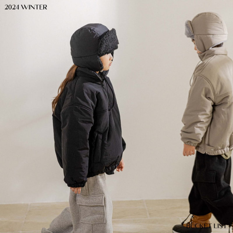 Bucket List - Korean Children Fashion - #kidsstore - Padded Anorak - 4