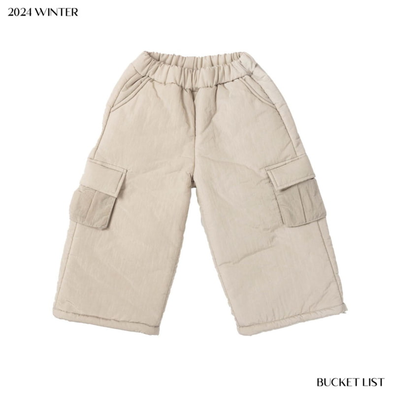 Bucket List - Korean Children Fashion - #kidzfashiontrend - Snow Cargo Pants