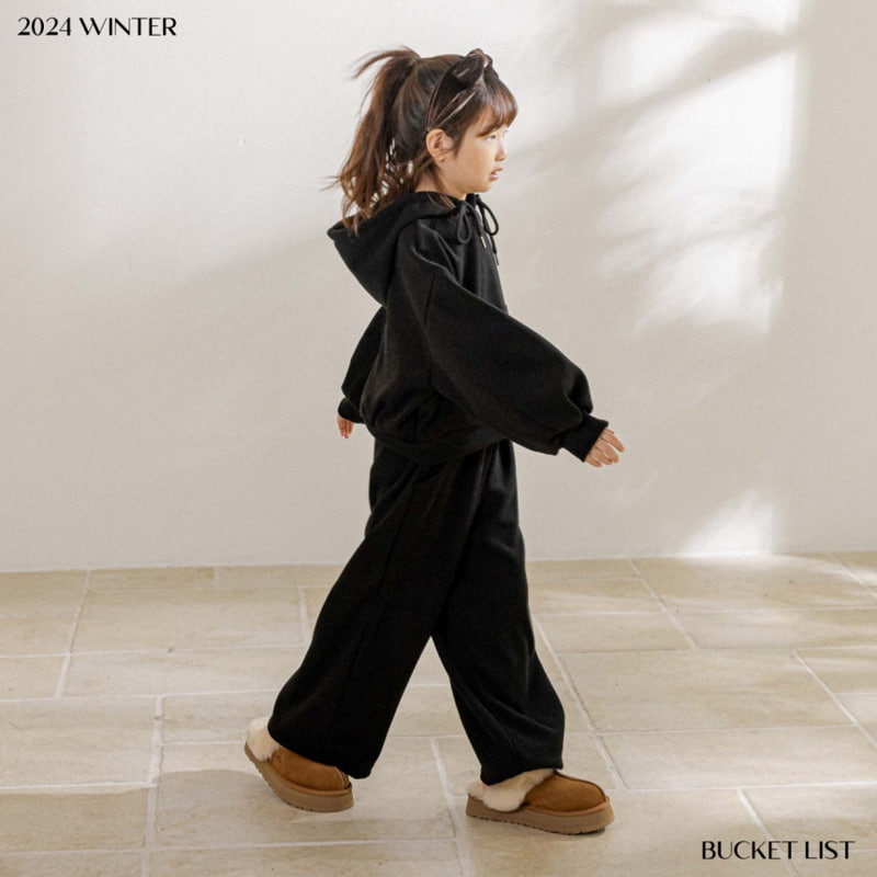 Bucket List - Korean Children Fashion - #kidzfashiontrend - Ribbed Wide Pants - 7