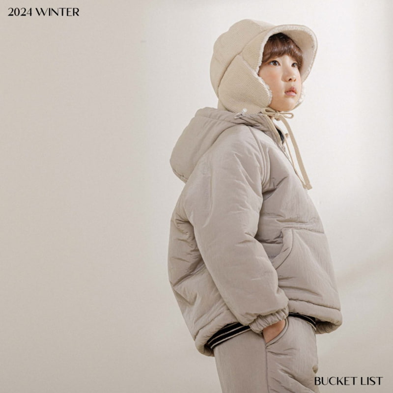 Bucket List - Korean Children Fashion - #Kfashion4kids - Snow Hooded Anorak - 4