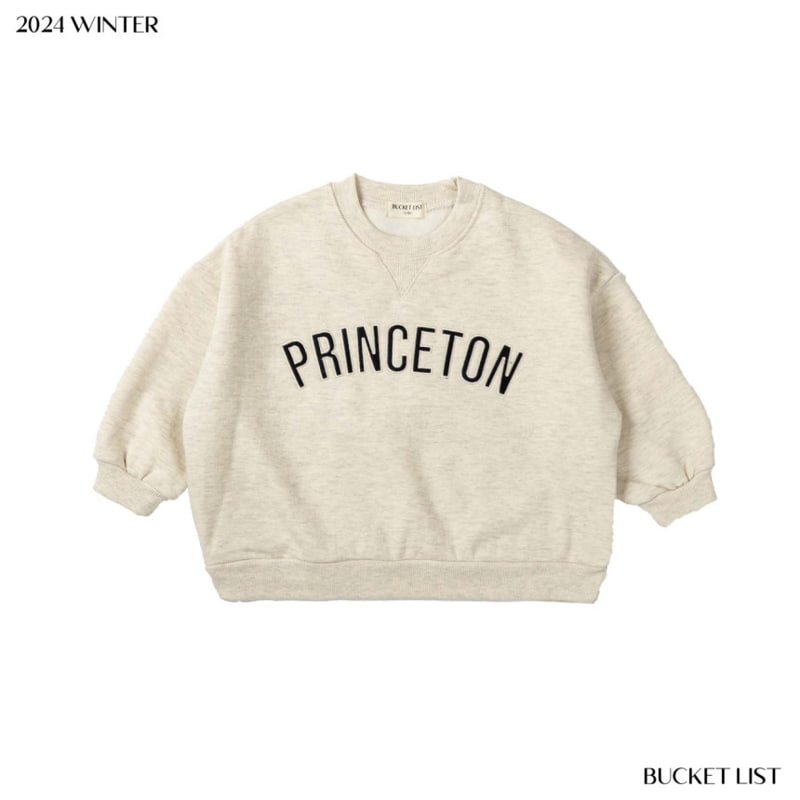 Bucket List - Korean Children Fashion - #littlefashionista - Princeton Sweatshirt - 2