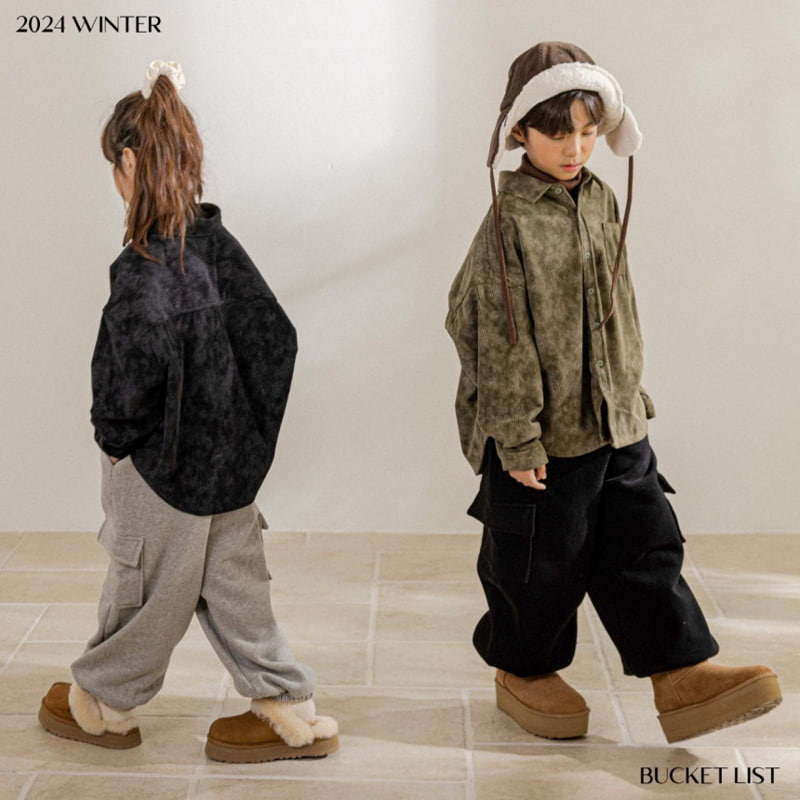 Bucket List - Korean Children Fashion - #minifashionista - Cargo Jogger Pants - 11