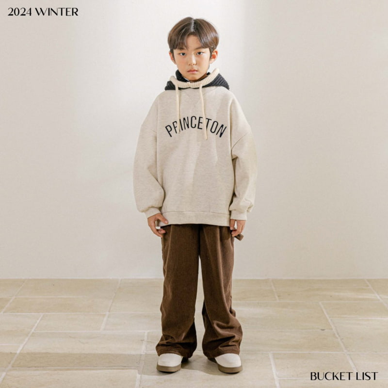 Bucket List - Korean Children Fashion - #magicofchildhood - Princeton Sweatshirt - 4