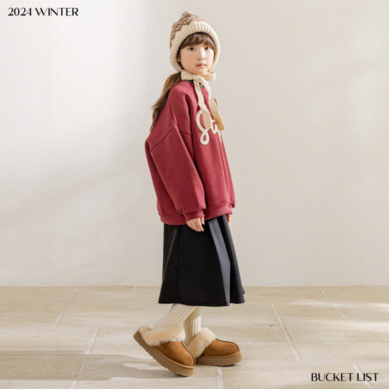 Bucket List - Korean Children Fashion - #minifashionista - Winter Skirt - 4