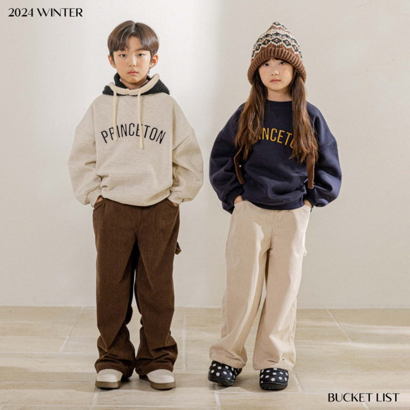 Bucket List - Korean Children Fashion - #minifashionista - Corduroy Carpenter Pants - 4