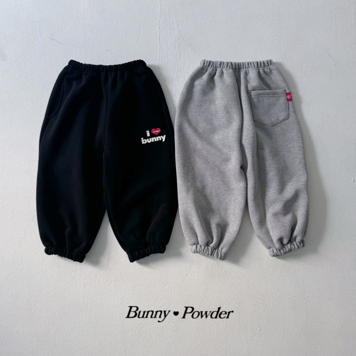 Bunny Powder - Korean Children Fashion - #Kfashion4kids - Kitsch Jogger Pants