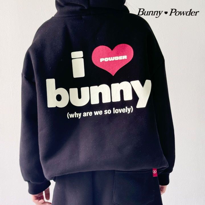 Bunny Powder - Korean Children Fashion - #Kfashion4kids - Kitsch Hood Zip-up Jacket - 2