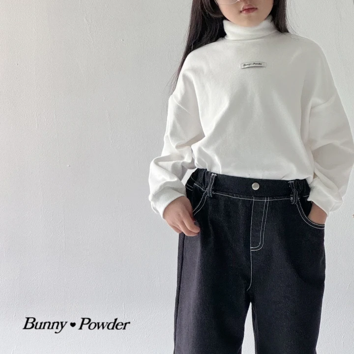 Bunny Powder - Korean Children Fashion - #childofig - Demuir Turtleneck Tee - 5