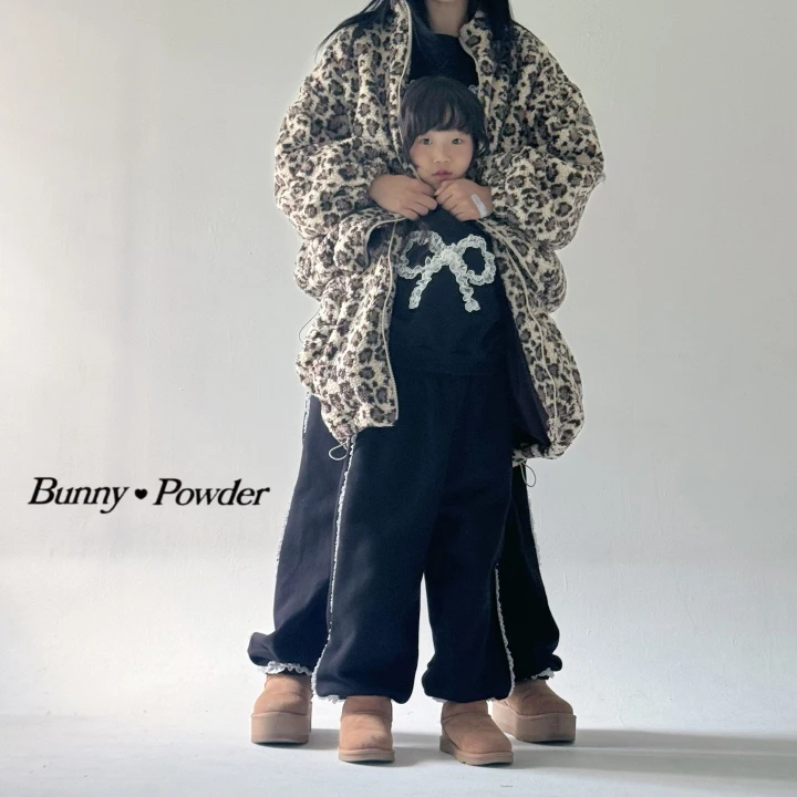 Bunny Powder - Korean Children Fashion - #childofig - Leopard Dumble Jumper with Mom - 3