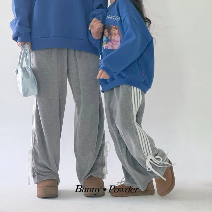 Bunny Powder - Korean Children Fashion - #designkidswear - Pulse Pants With Mom - 8