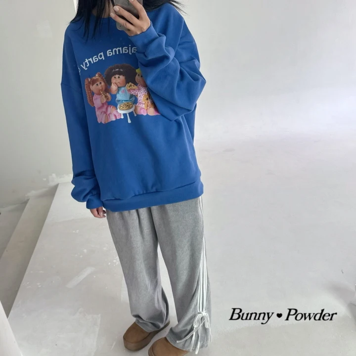 Bunny Powder - Korean Children Fashion - #designkidswear - New Party Sweatshirts with Mom - 6