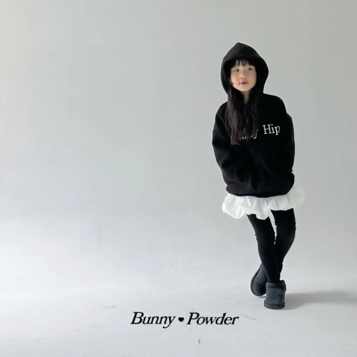 Bunny Powder - Korean Children Fashion - #designkidswear - Bunny Hip Hoodie - 5