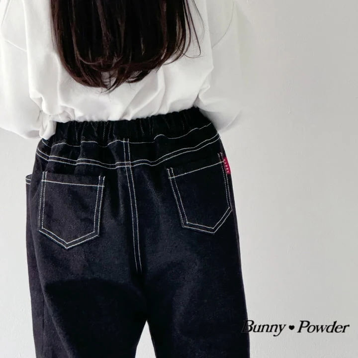 Bunny Powder - Korean Children Fashion - #discoveringself - Gani Denim Pants - 10