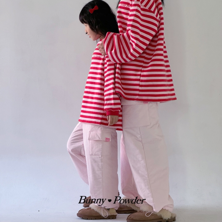 Bunny Powder - Korean Children Fashion - #discoveringself - Sechskies Cargo Pants with Mom - 10