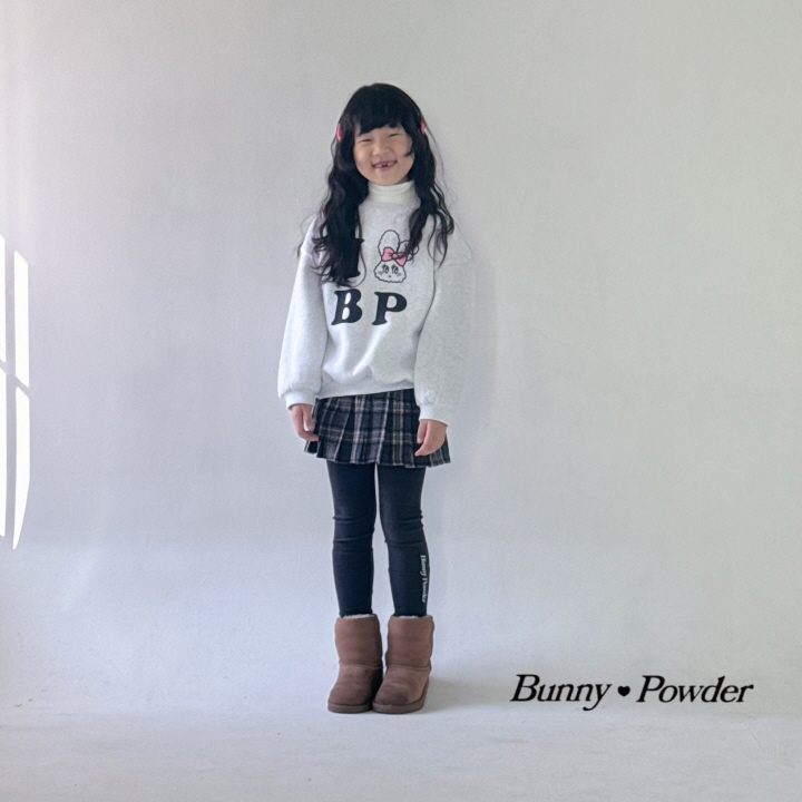 Bunny Powder - Korean Children Fashion - #discoveringself - Bunny Check Skirt - 5