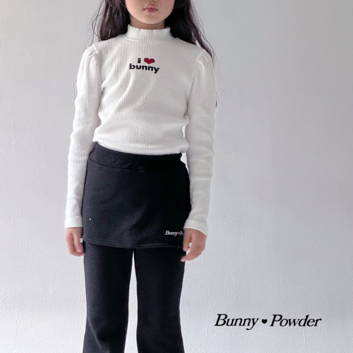 Bunny Powder - Korean Children Fashion - #discoveringself - Heart Puff Tee - 2