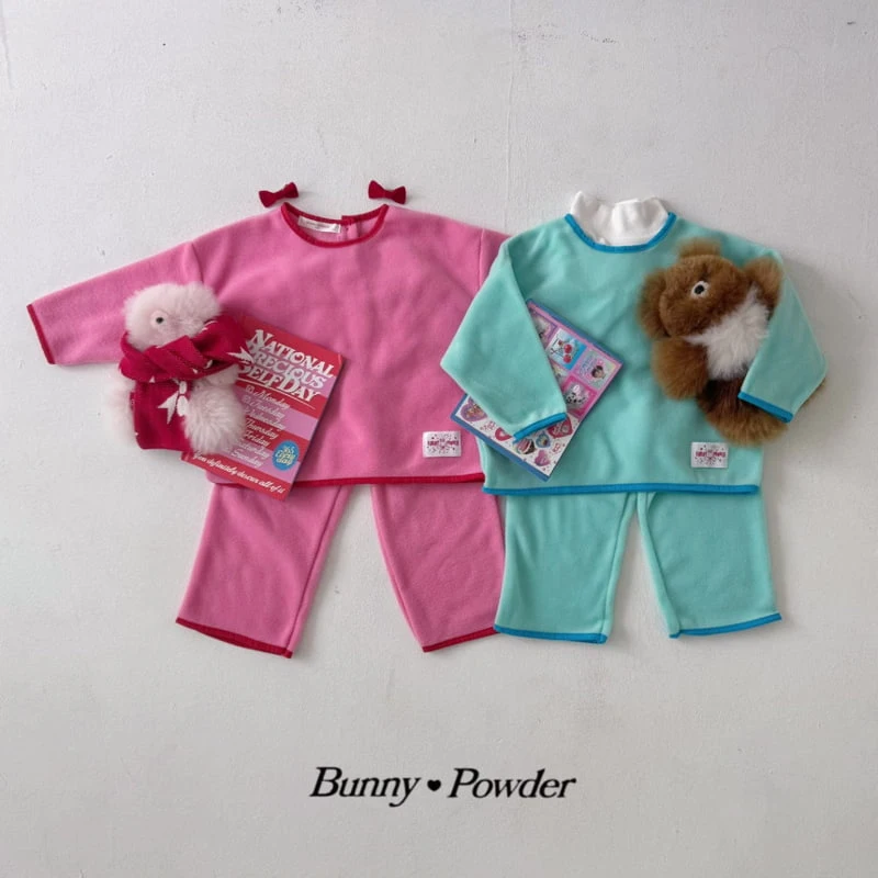 Bunny Powder - Korean Children Fashion - #fashionkids - Bunny Pajama Set - 2