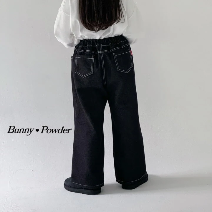 Bunny Powder - Korean Children Fashion - #fashionkids - Gani Denim Pants - 11