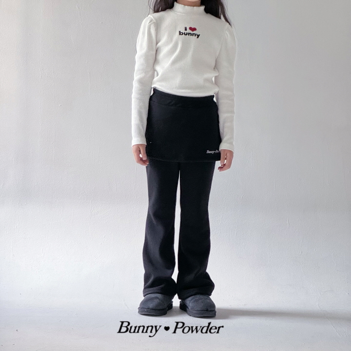 Bunny Powder - Korean Children Fashion - #fashionkids - Heart Puff Tee - 3