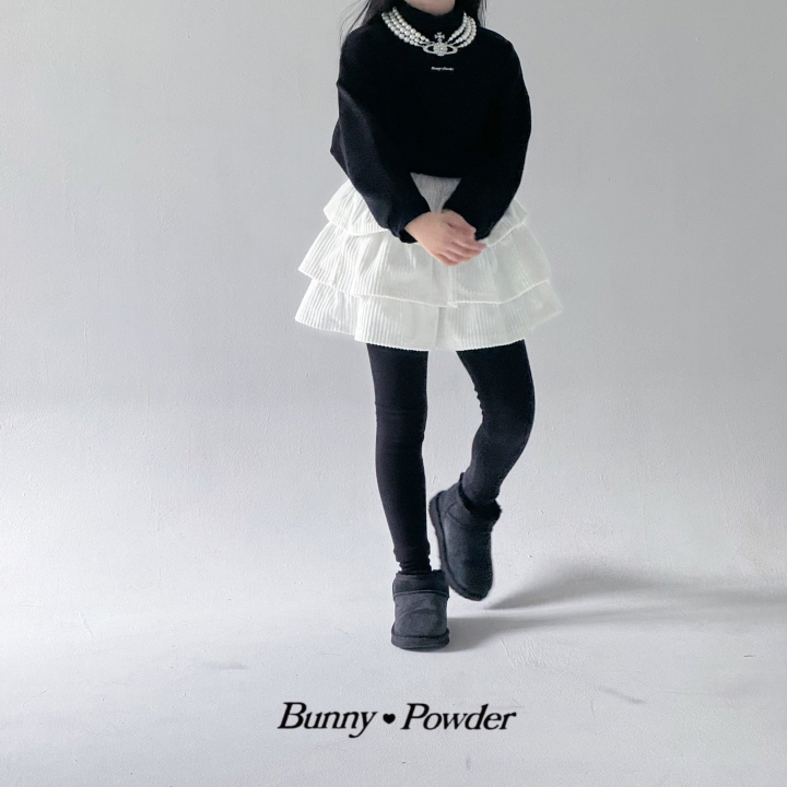 Bunny Powder - Korean Children Fashion - #fashionkids - Corduroy Skirt - 2