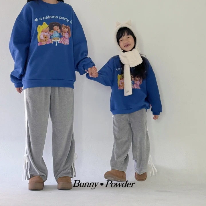 Bunny Powder - Korean Children Fashion - #fashionkids - New Party Sweatshirts with Mom - 8