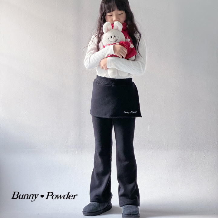 Bunny Powder - Korean Children Fashion - #fashionkids - Winter Skirt Leggings - 3