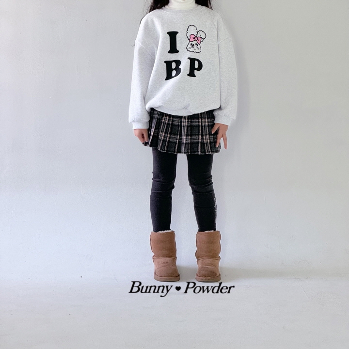 Bunny Powder - Korean Children Fashion - #kidsshorts - Bunny Check Skirt - 7