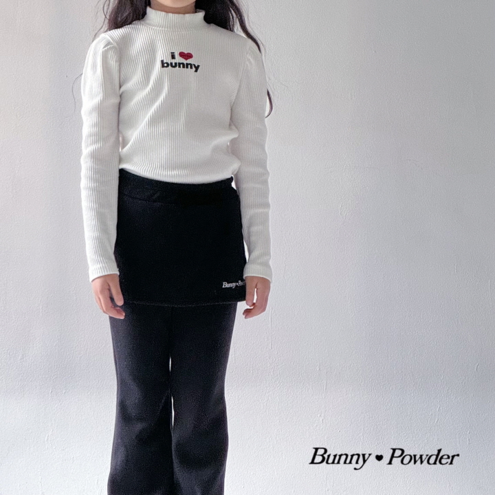 Bunny Powder - Korean Children Fashion - #fashionkids - Heart Puff Tee - 4