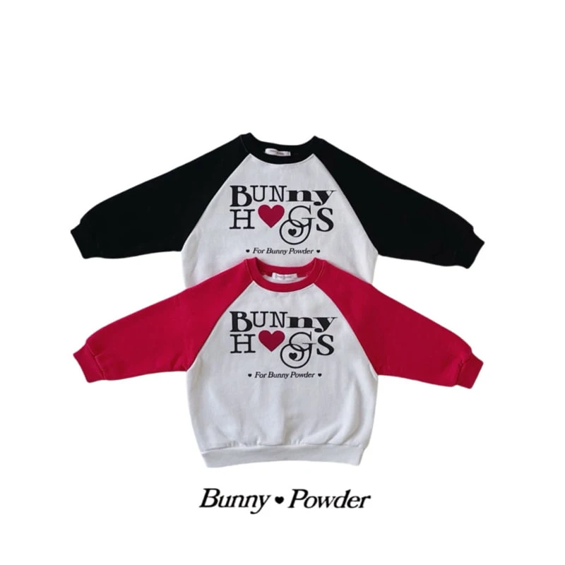 Bunny Powder - Korean Children Fashion - #kidsstore - Hug Bunny Sweatshirts - 3