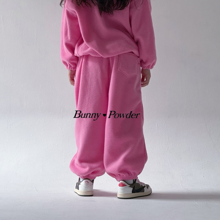 Bunny Powder - Korean Children Fashion - #kidsstore - 90 Fleece Pants - 11