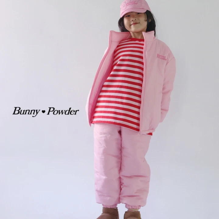 Bunny Powder - Korean Children Fashion - #kidsstore - Bunny Padded Pants - 8