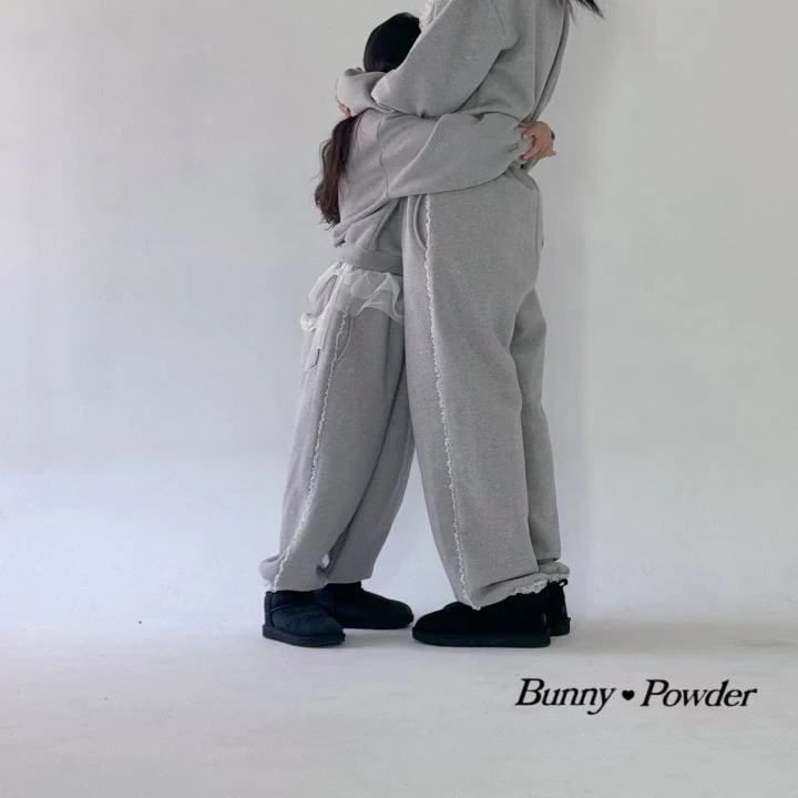 Bunny Powder - Korean Children Fashion - #kidzfashiontrend - Anna Jogger Pants With Mom