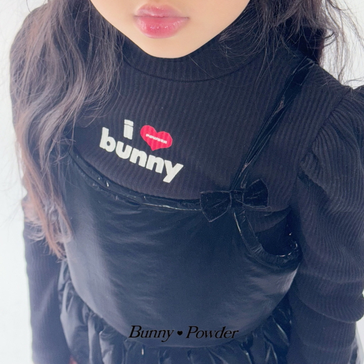 Bunny Powder - Korean Children Fashion - #kidzfashiontrend - Heart Puff Tee - 6