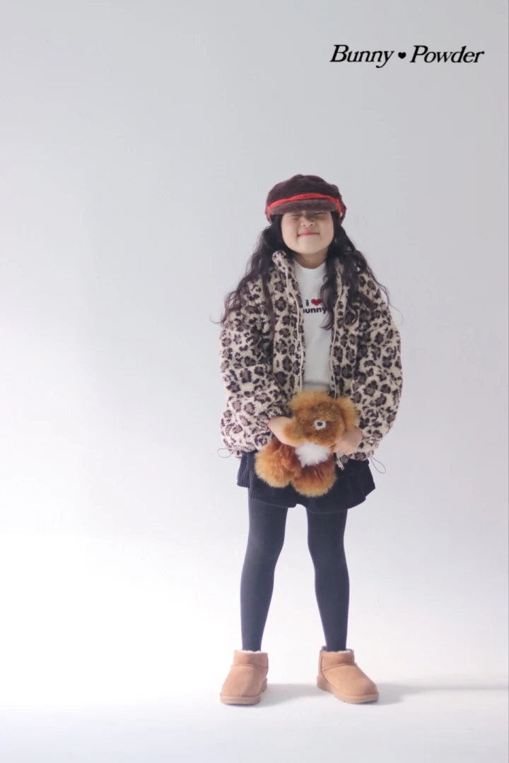 Bunny Powder - Korean Children Fashion - #kidzfashiontrend - Leopard Dumble Jumper with Mom - 10