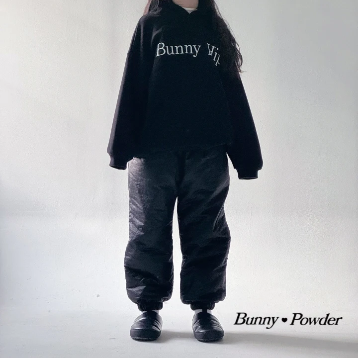 Bunny Powder - Korean Children Fashion - #kidzfashiontrend - Bunny Padded Pants - 9