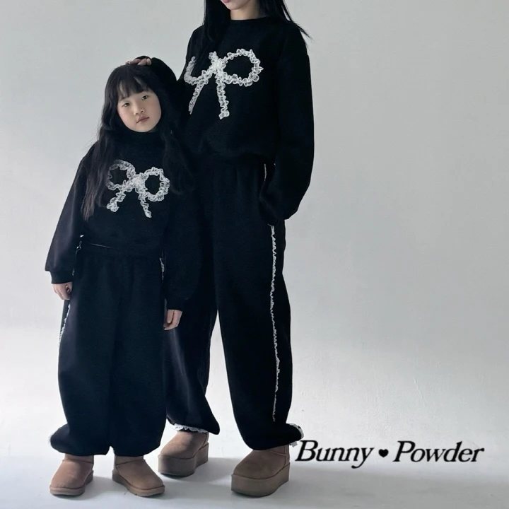 Bunny Powder - Korean Children Fashion - #littlefashionista - Anna Sweatshirts with Mom - 10