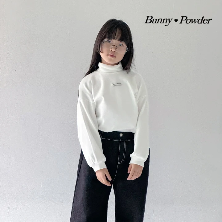 Bunny Powder - Korean Children Fashion - #magicofchildhood - Demuir Turtleneck Tee