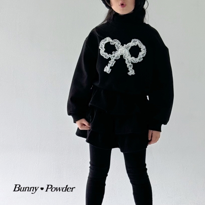 Bunny Powder - Korean Children Fashion - #magicofchildhood - Fake Turtleneck Set - 5