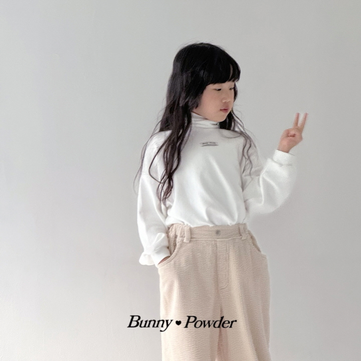 Bunny Powder - Korean Children Fashion - #minifashionista - Demuir Turtleneck Tee - 2